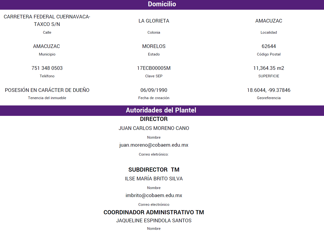 Plantel 05