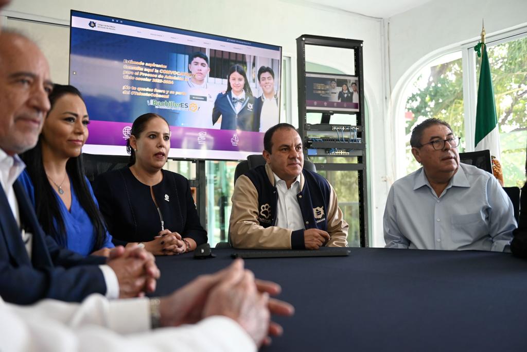 Brinda gobierno de Cuauhtémoc Blanco nuevos espacios a estudiantes del COBAEM para un mejor desempeño académico